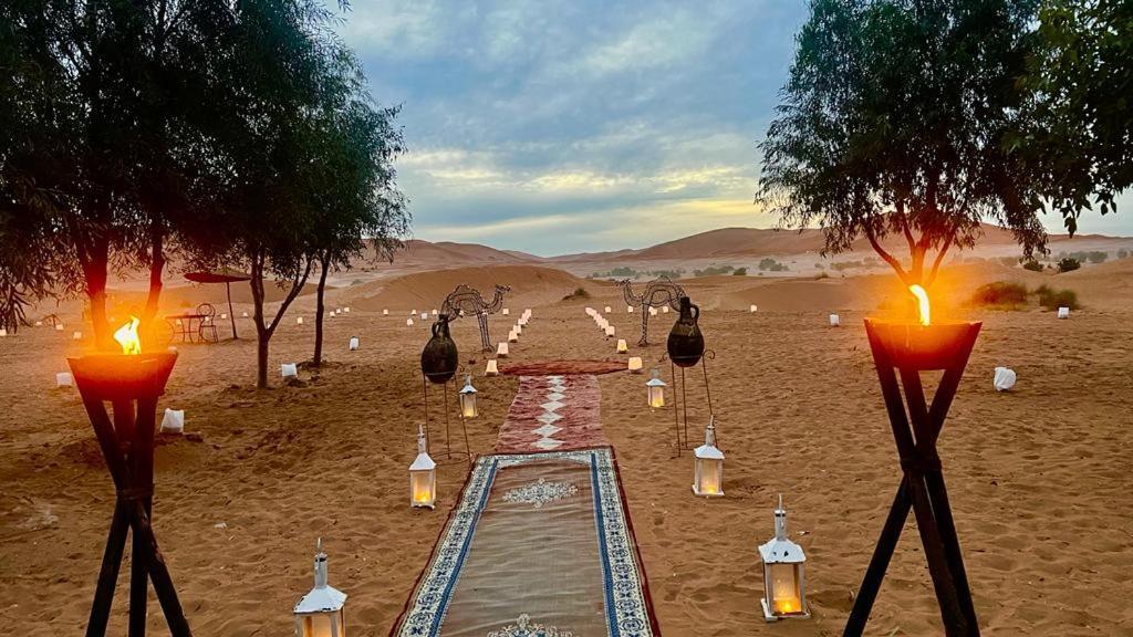 Hotel Merzouga Luxury Tented Camp Exterior foto